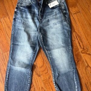 Dark Blue Judy Blue Denim Jeans